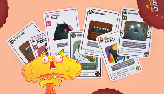 Hướng dẫn luật chơi Exploding Kittens cho người mới bắt đầu - Blog Shopee